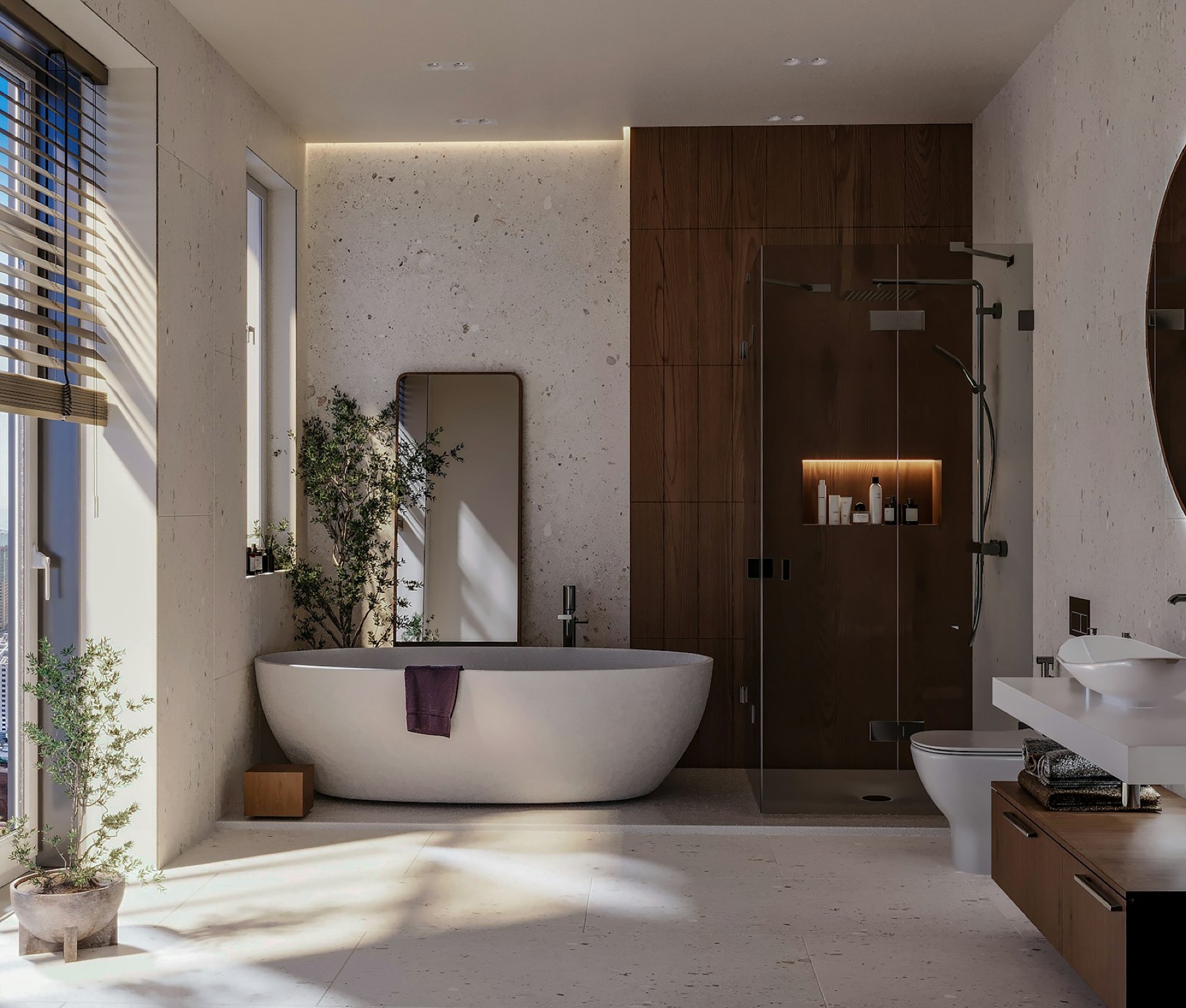 Salle de bain rénovée